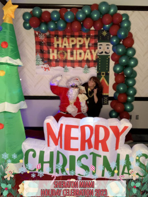 Photo from Sheraton Miami Winter Wonderland Holiday Party 2023