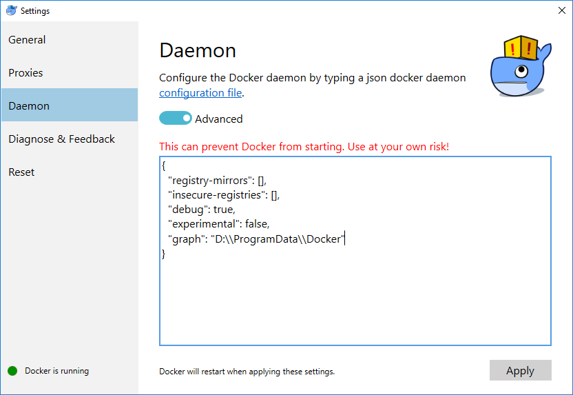 Change Docker Images Location In Windows Paolo Brocco Works