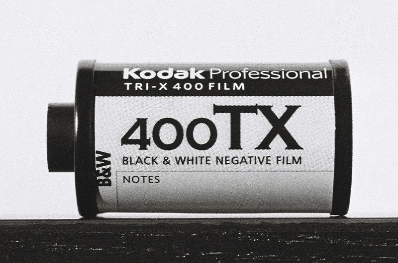 35mm black and white film processing