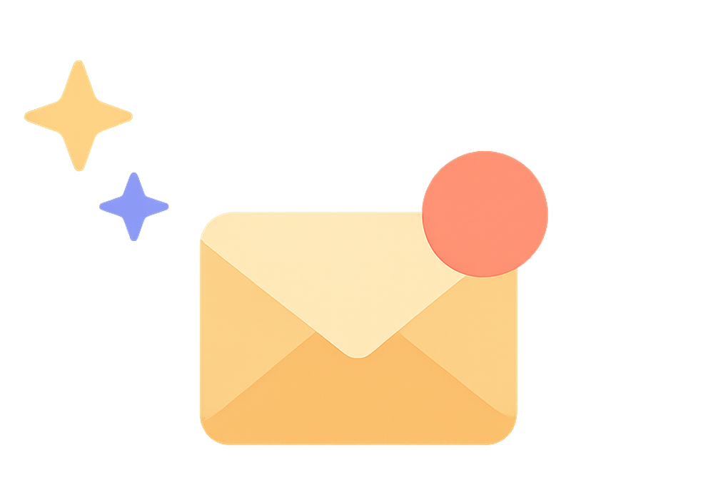 Receive email icon