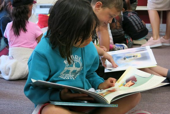 Child reading