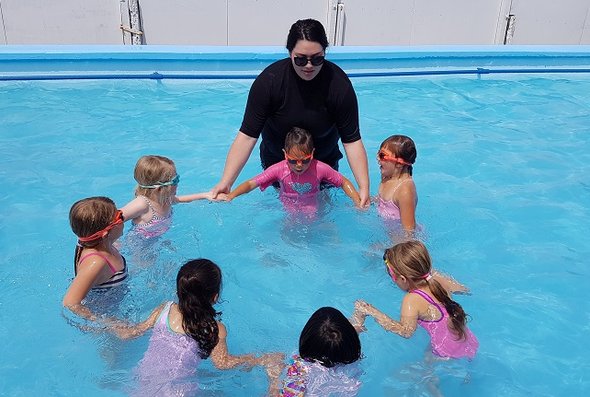 news - dash swim school at ngati toa school