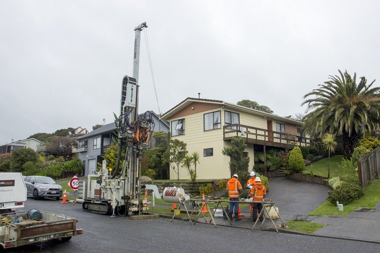 Albatross Close drilling rig