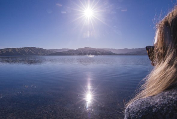 News - Harbour-sun reflection