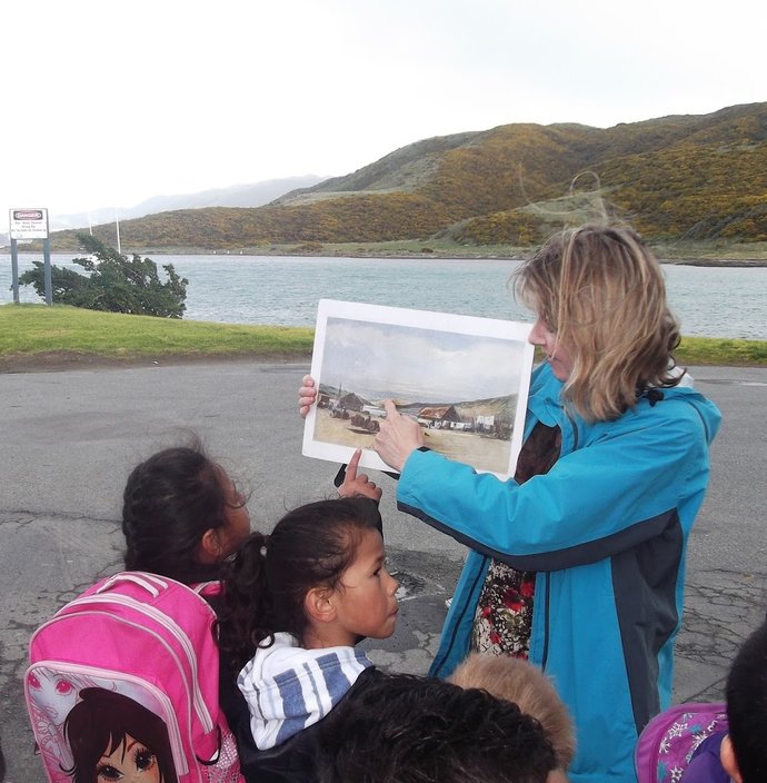 History Tour Rangikura - Following First Footprints School Programme