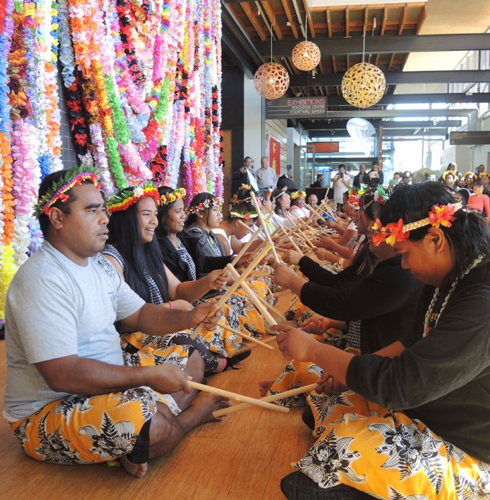 Kiribati day at Pataka in the spine