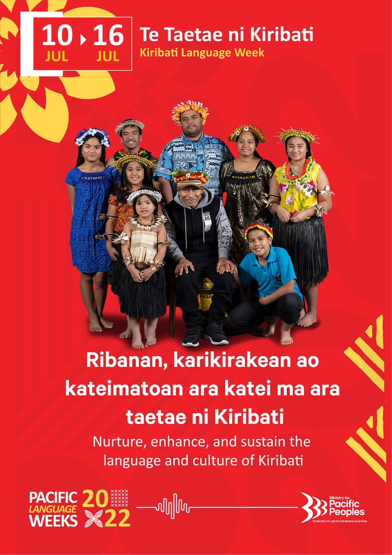 Kiribati Language Week 2022 Web Poster