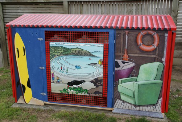 News - Adopt-a-spot - Titahi Bay mural