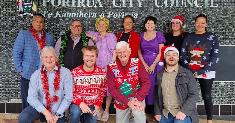 Porirua City Council Christmas photo 2023