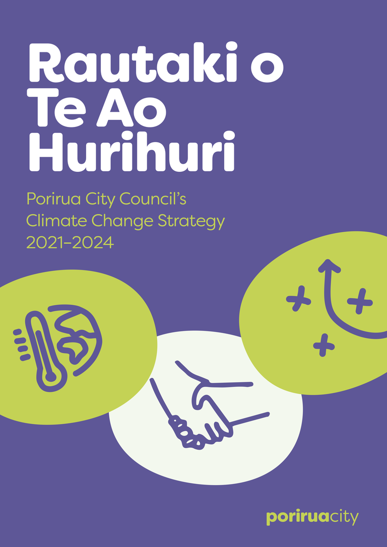 Porirua City Council Climate Change Strategy 2021-2024-cover