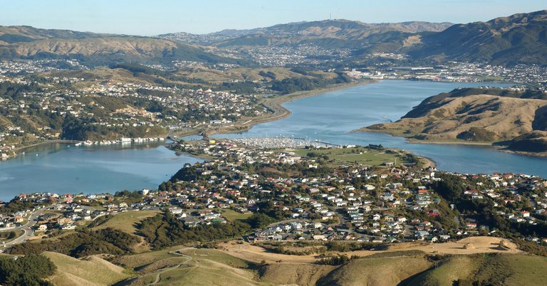 Porirua aerial