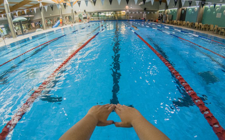 Lane swimming at Arena Aquatics