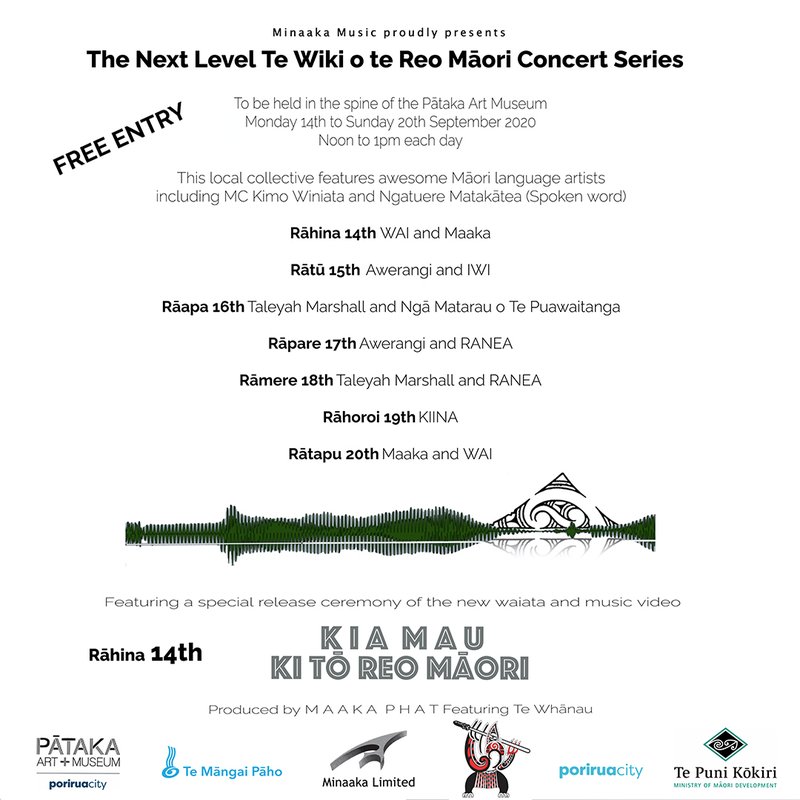 Te Wiki o Te Reo Māori Concert Series