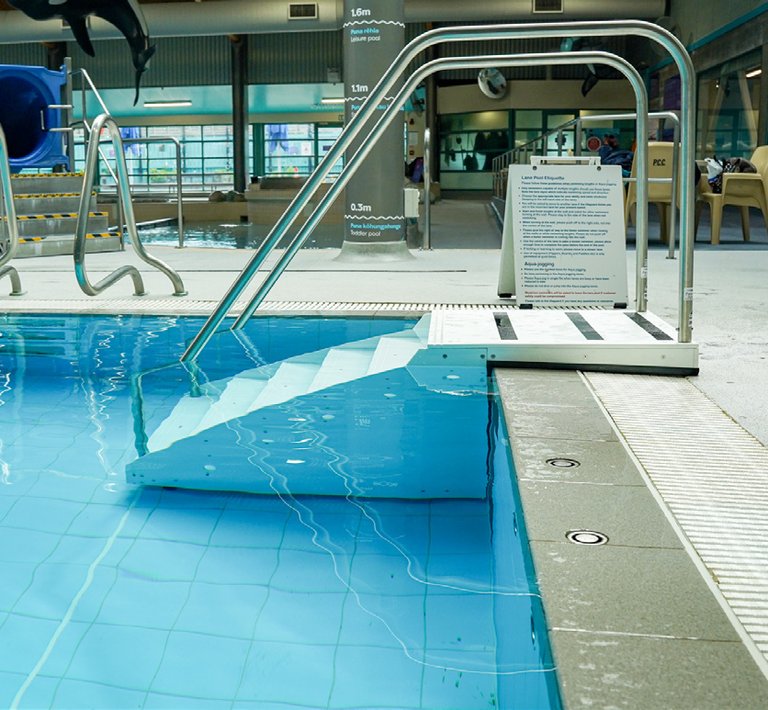 Te Rauparaha Arena Aquatics Mobility Options A4