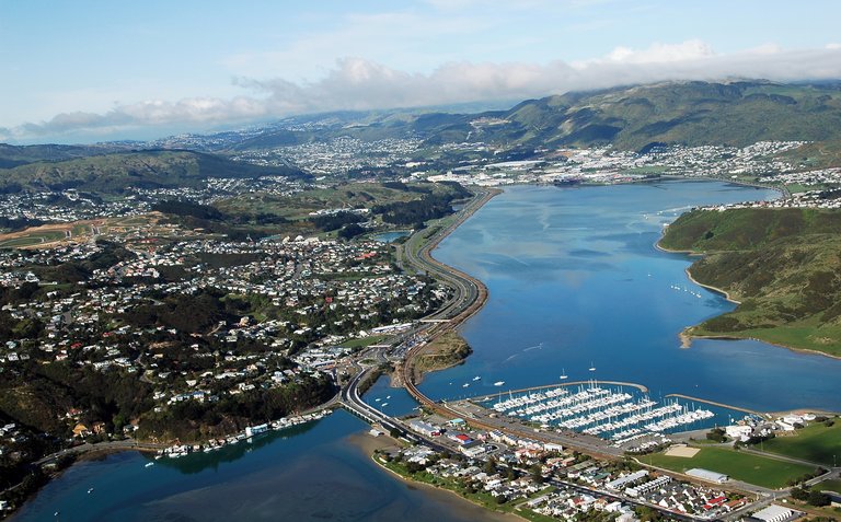 Porirua aerial