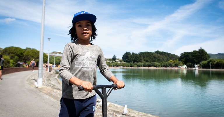 aotea lagoon scooter