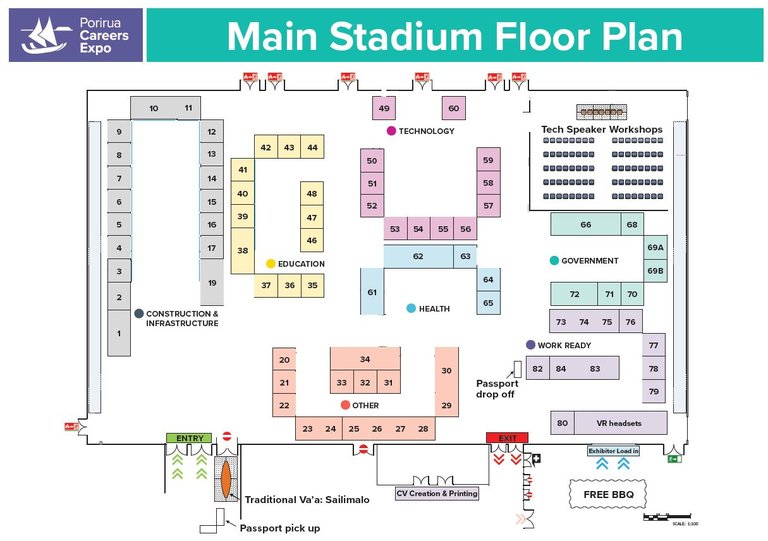 careers expo floor plana and vendor list 2024