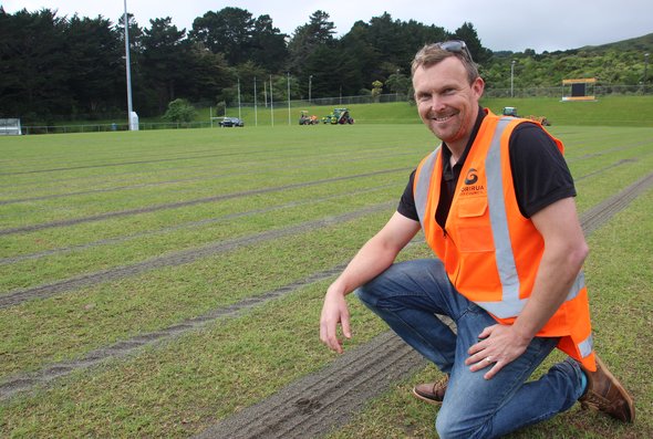 Glen Smith at Porirua Park