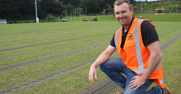 Glen Smith at Porirua Park