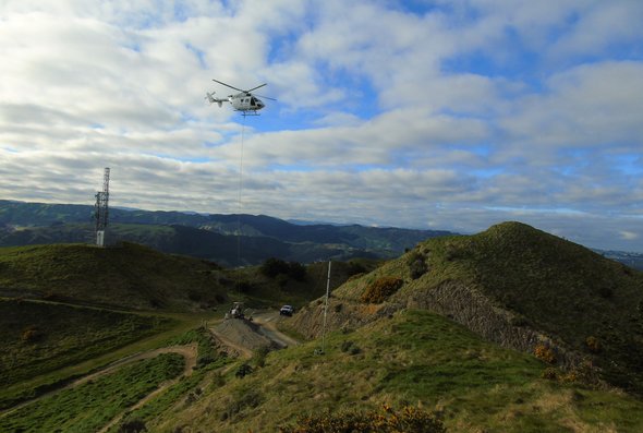 Helicopter operation Rangituhi