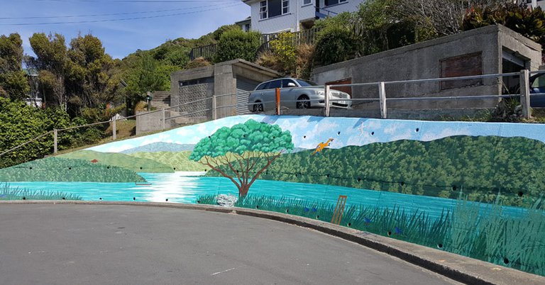 Waiho mural