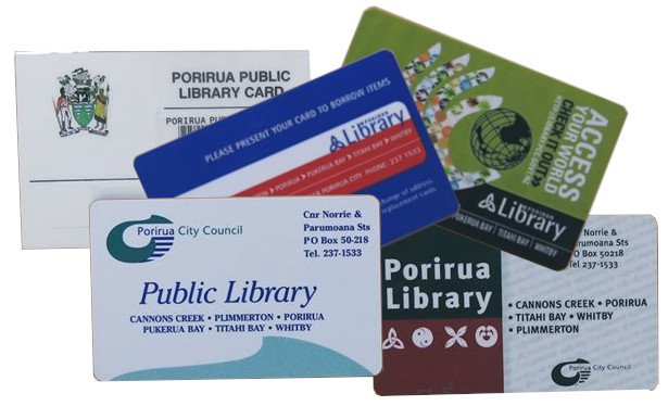 Old library cards - if you have one trade it in