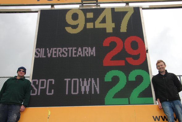 Scoreboard for Porirua Park