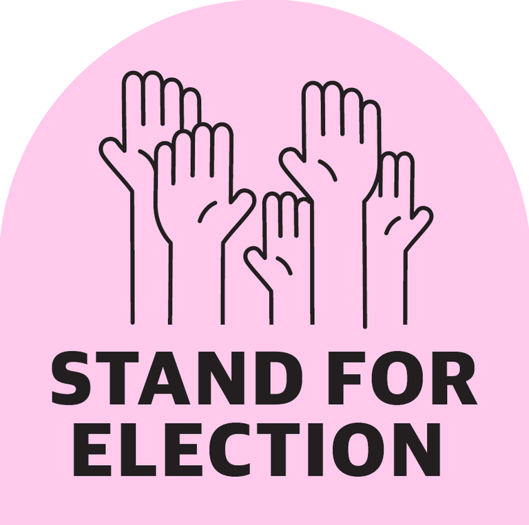 stand for election