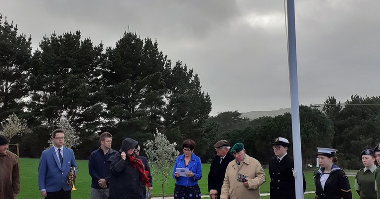 Whenua Tapu Services section opening