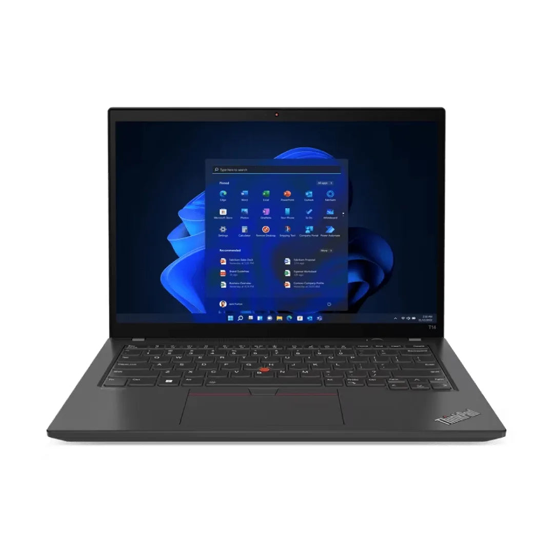 Lenovo ThinkPad T14 Core Ultra 5 225U Processor | 16GB DDR5 Ram | 512GB SSD | Intel Integrated Graphics | 14" WUXGA IPS Display | Dos | Backlit English Keyboard | 1 Year Warranty | Brand New