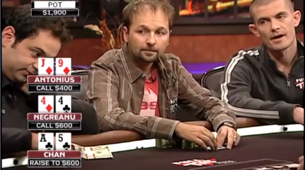 daniel negreanu instruction poker videos