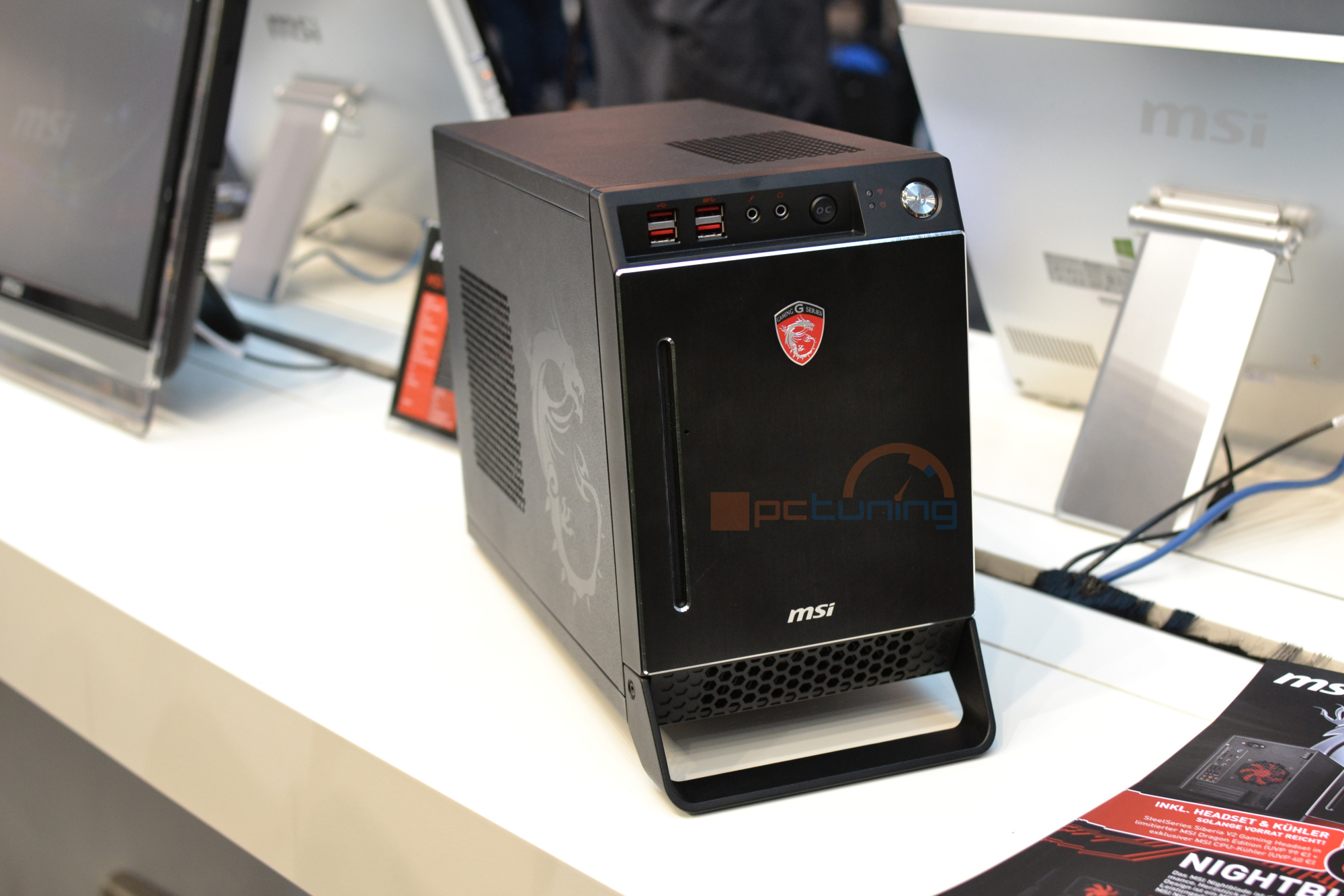 CeBIT 2014: MSI Nightblade – Herní barebone PC v malém provedení