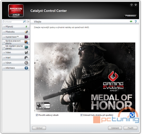 Ovladače AMD Catalyst 10.12: nejen certifikované, ale i s faceliftovaným CCC