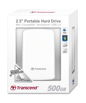 Transcend uvedla externí HDD pro počítače Mac