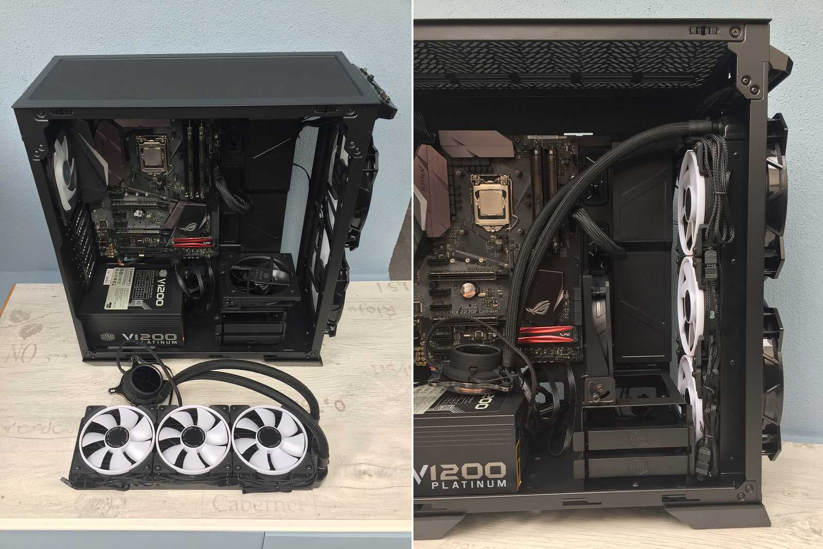 Test skříně Cooler Master HAF 500