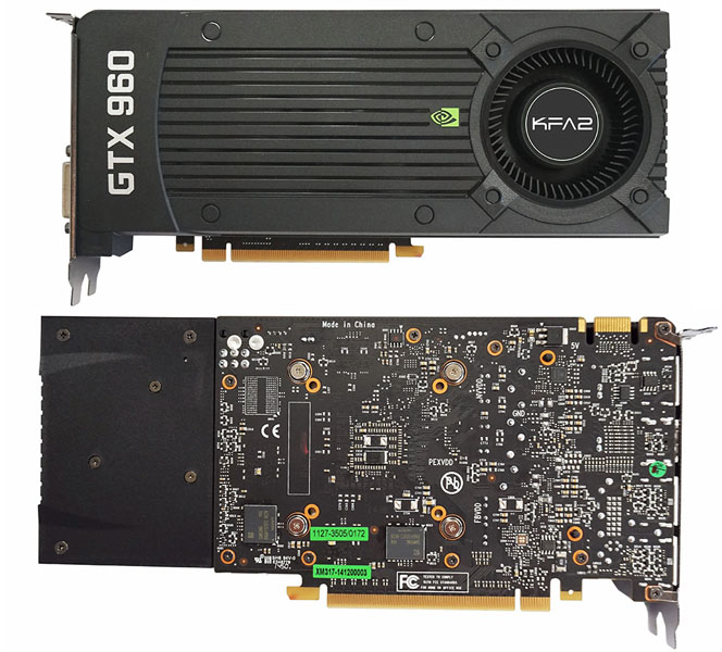 KFA2 odhalilo podobu svých chystaných grafických karet GeForce GTX 960