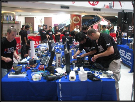 Asus šampionát v přetaktování - Berlín 2008