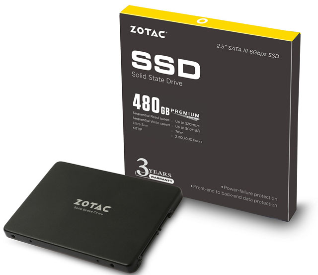 Firma Zotac představila svoji první řadu SSD 