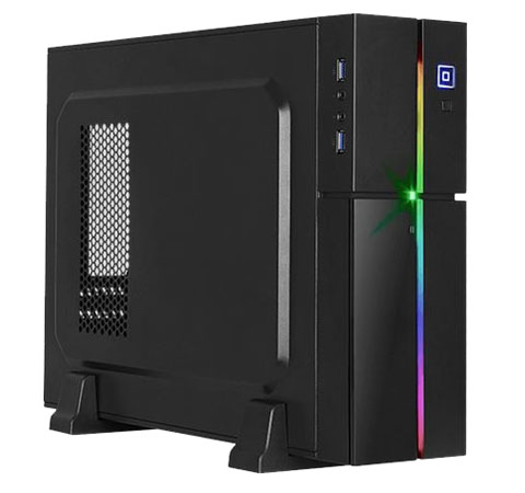 AeroCool Playa Slim: tenká micro-ATX věžová skříň do obývacího pokoje