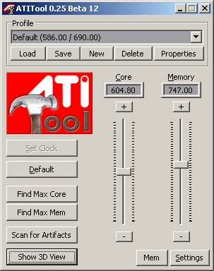 Extrémní Overclocking - ATi Radeon X1600XT