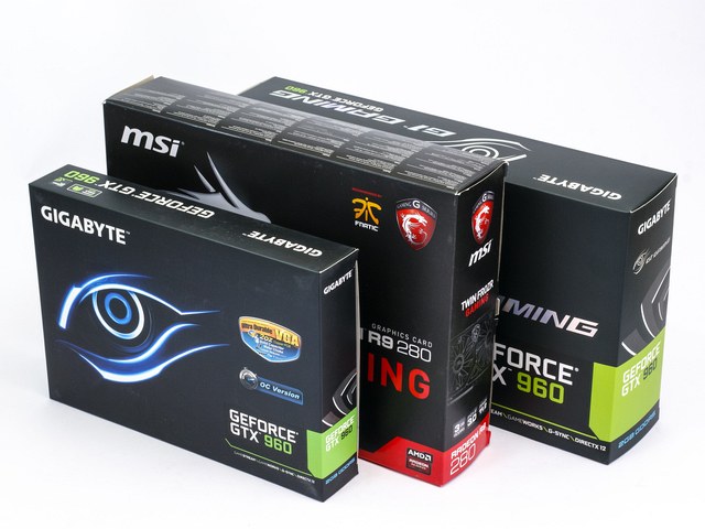 Co za šest tisíc: 2× Gigabyte GTX 960 vs. MSI R9 280 Gaming