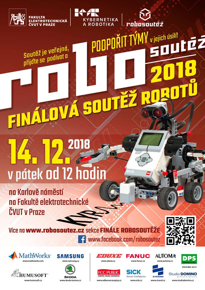 Finále desátého jubilejního ročníku Robosoutěže se blíží