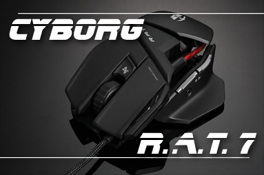 Saitek / MadCatz Cyborg R.A.T 7 – minoritní záležitost