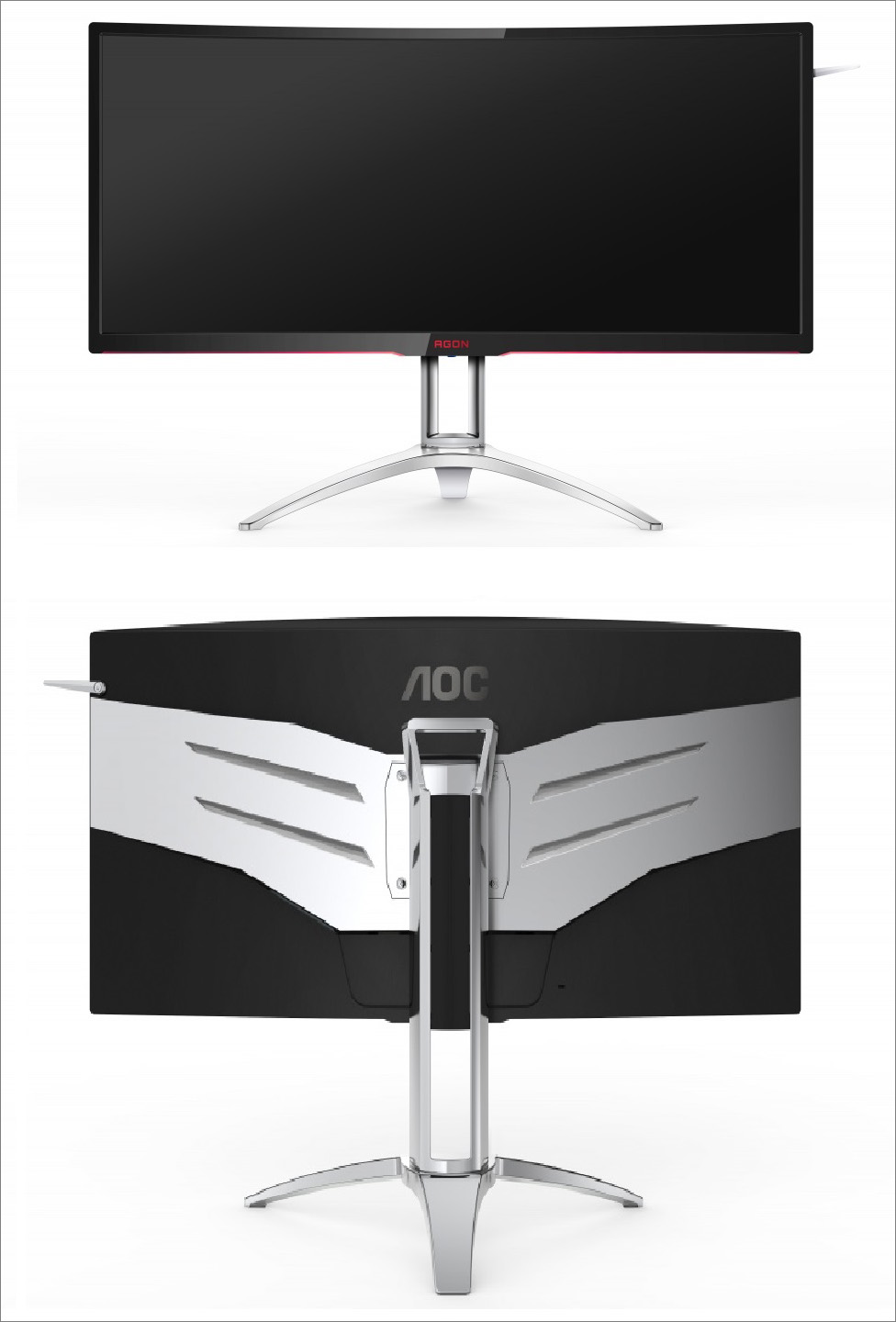 AOC AGON AG352QCX: 35palcový zakřivený monitor pro hráče