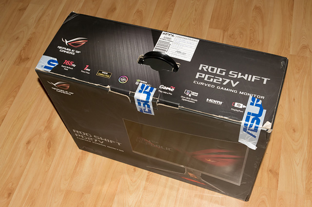 ASUS ROG PG27VQ: zakřivené TN s G-SYNC a RGB LED