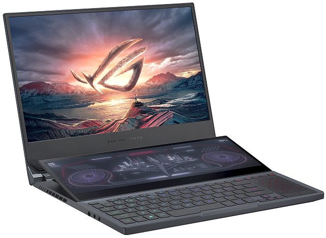 ASUS ROG Zephyrus Duo 15: fantastický stroj s dvojicí 4K LCD