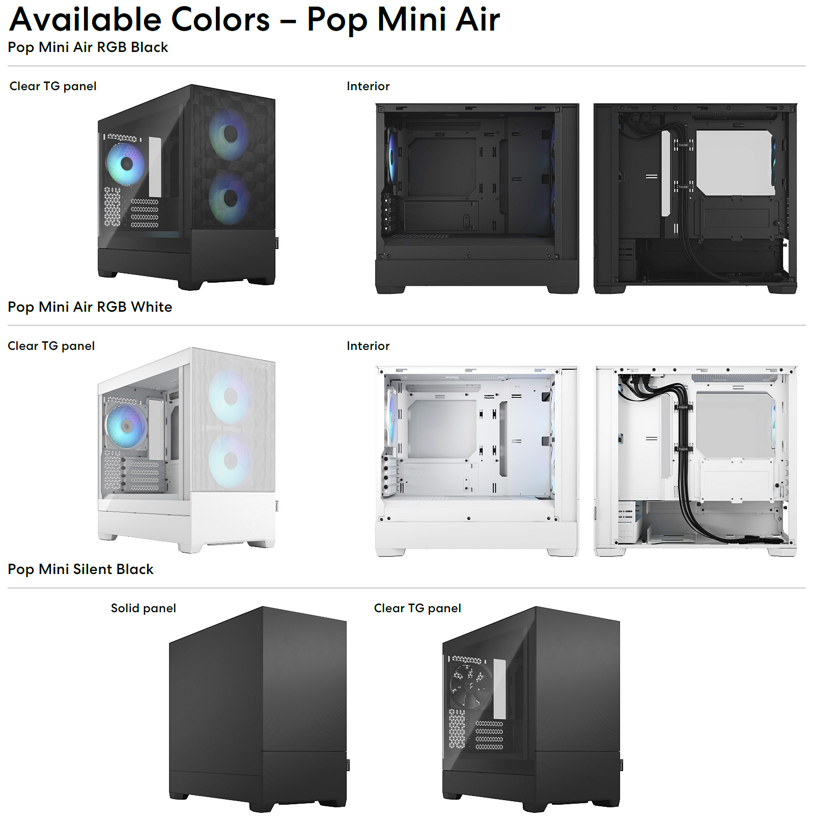 Test výhodných skříní Fractal Design Pop Mini Air a Pop XL Air – poznejte jejich tajemství