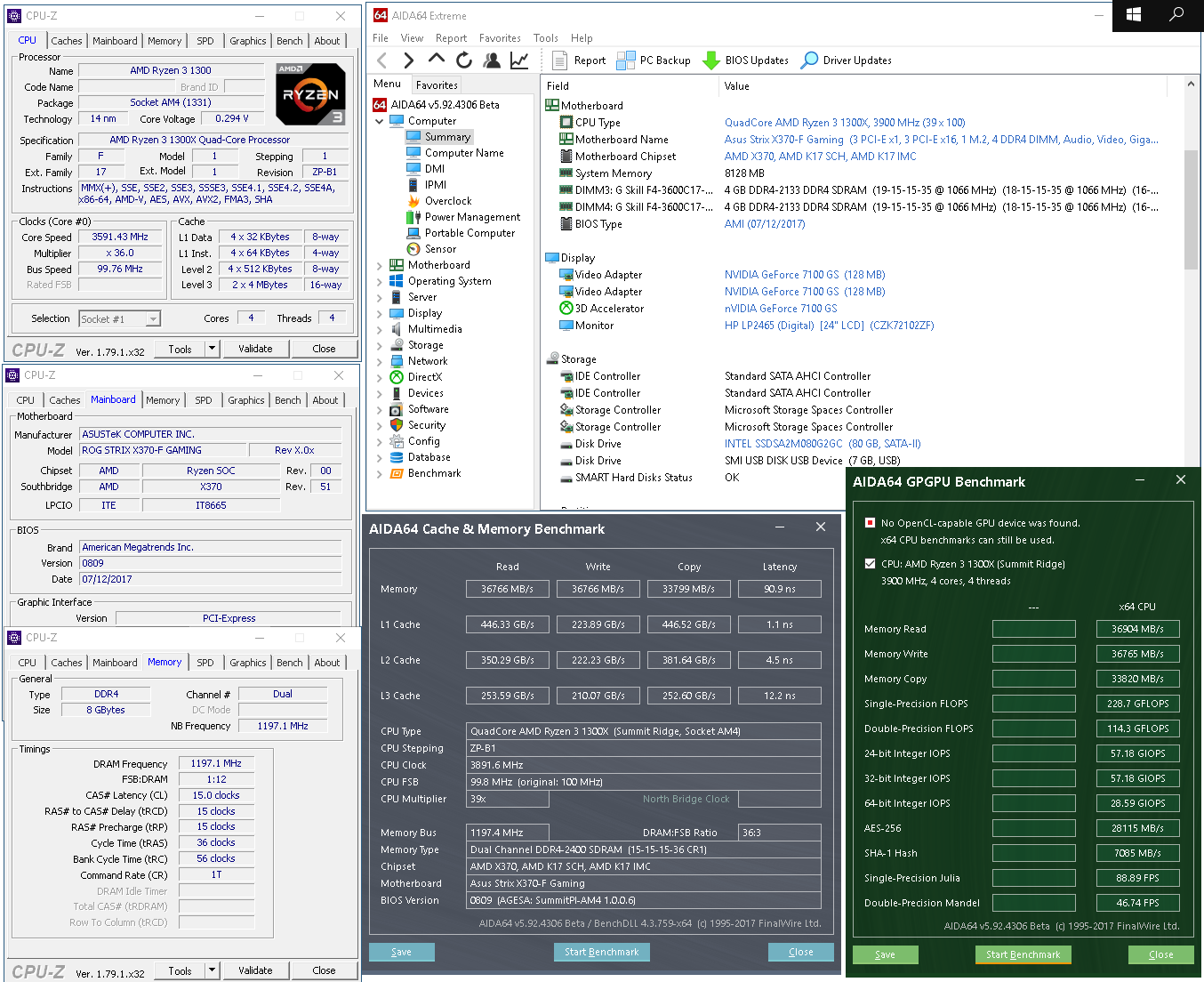 Čtyřjádra AMD Ryzen 3 1300X a 1200 v testu 