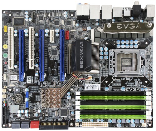 EVGA X58 Classified - Majstrštyk pro taktování Core i7