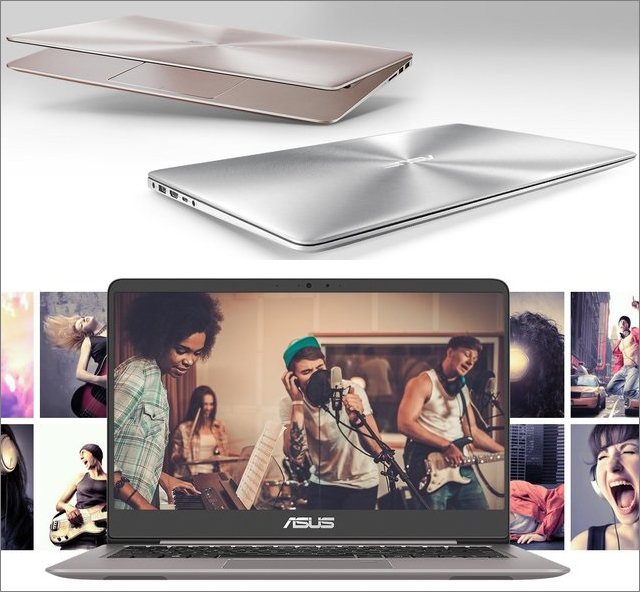 Asus Zenbook UX410 přinese hezký design a jemný displej